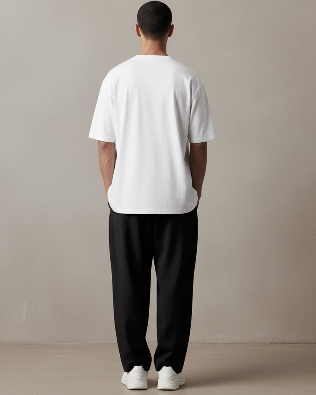 Plain White Cotton Oversized T-Shirt