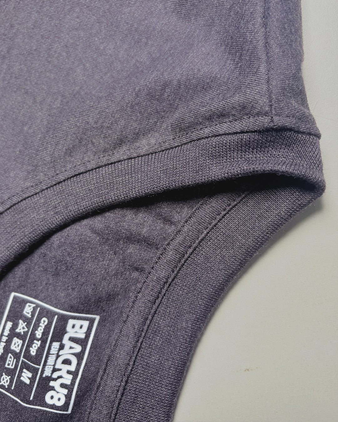 Dark Grey Cotton Oversized T-Shirt