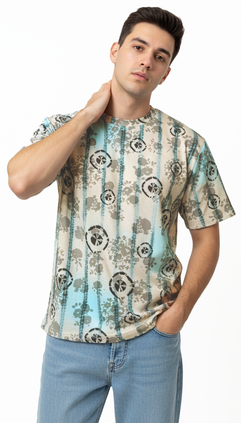 'Mix Tie Dye' Regular T-Shirt