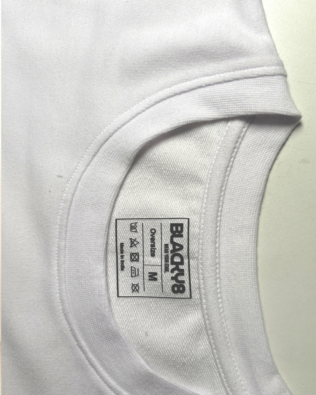 Plain White Cotton Oversized T-Shirt