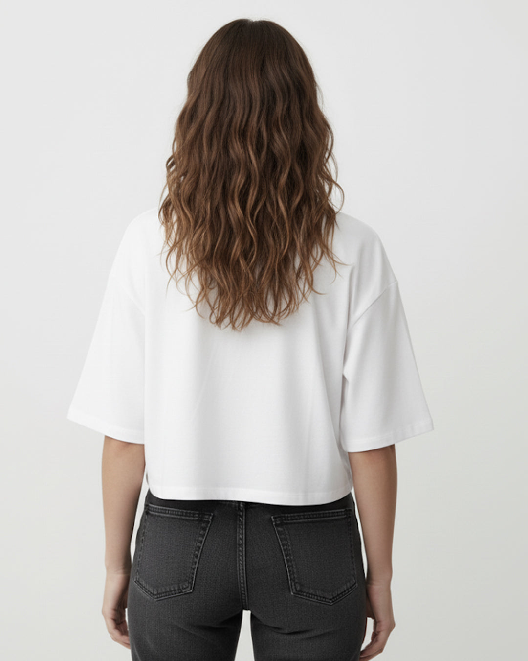 Plain White Cotton Oversized T-Shirt